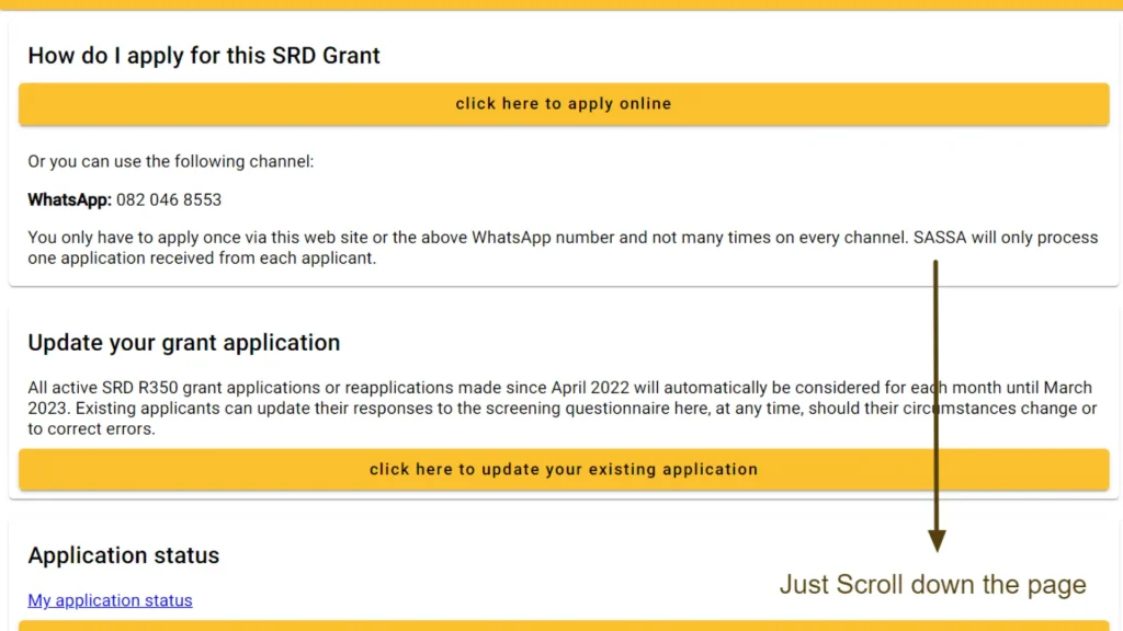 Chaning SASSA Banking Details for SRD R370