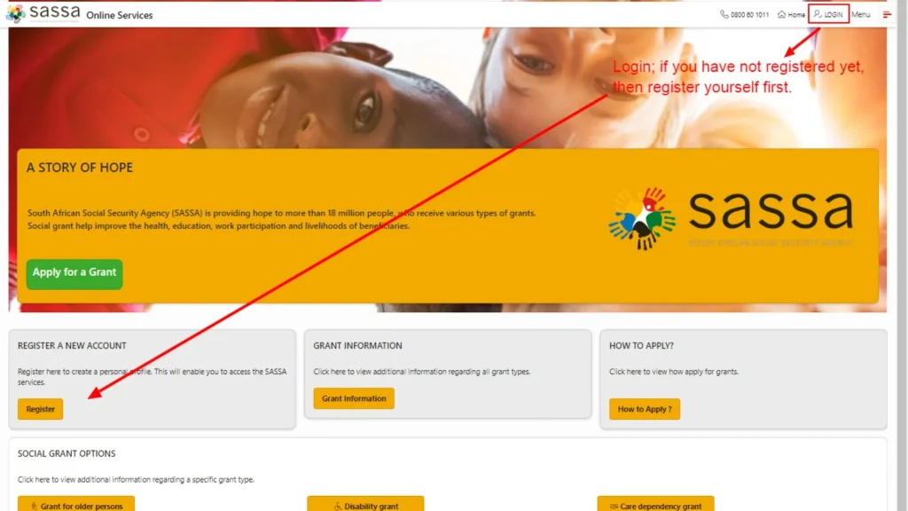 SASSA Online Application - How to Apply for all Grants 2024